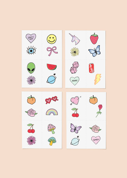 Retro Littles Húðflúr