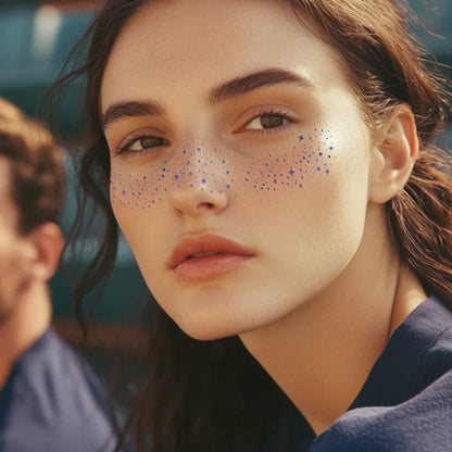 Bláar Spirit Freknur