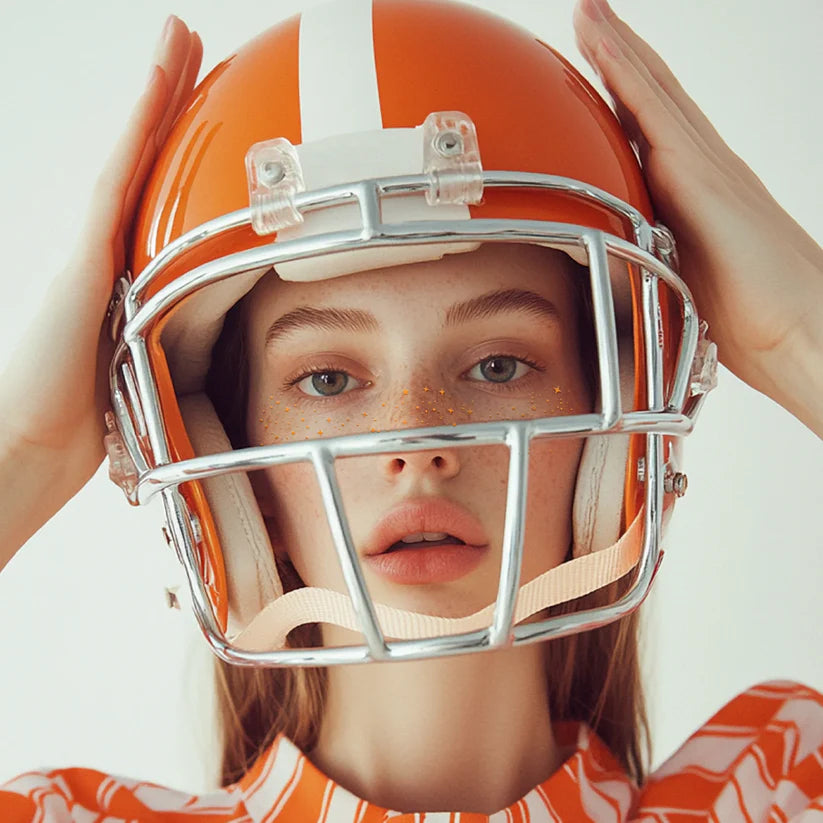 Appelsínugular Spirit Freknur