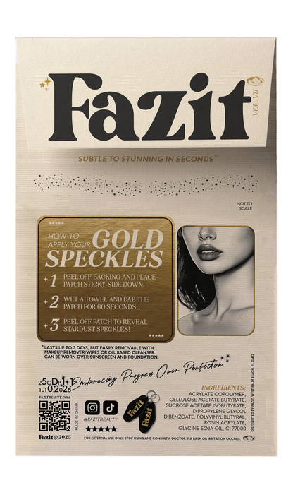 Gylltar Decolletage Freknur