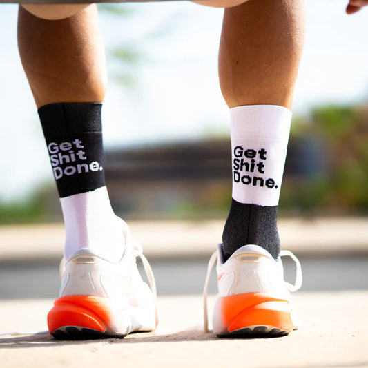 Get Shit Done - Hlaupasokkar - Svartur