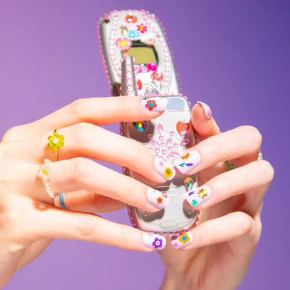 Flower Nail Stickers