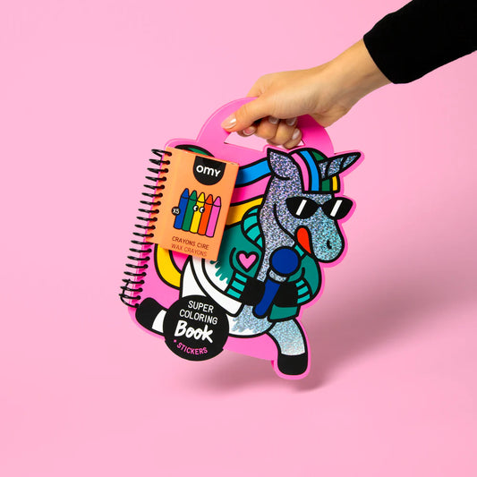 Lily Límmiða- og Litabók